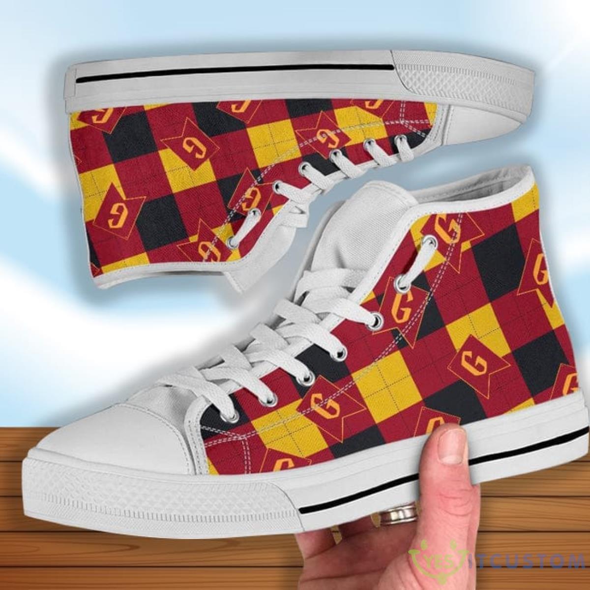 Harry Potter Gryffindor High Top Shoes 4 Harry Potter Gryffindor High Top Shoes Product Photo 4