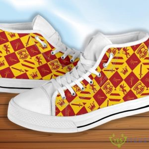 Harry Potter Gryffindor High Top Shoes For Fans Product Photo 3