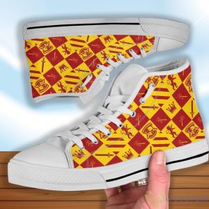 Harry Potter Gryffindor High Top Shoes For Fans Product Photo 4