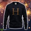 Harry Potter H Ugly Christmas Sweater Amazing Gift Christmas Gift Product Photo 1