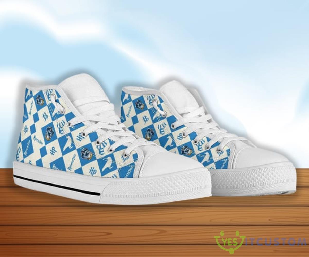 Harry Potter Ravenclaw Shoes High Top Pattern Sneakers 2 Harry Potter Ravenclaw Shoes High Top Pattern Sneakers Product Photo 2
