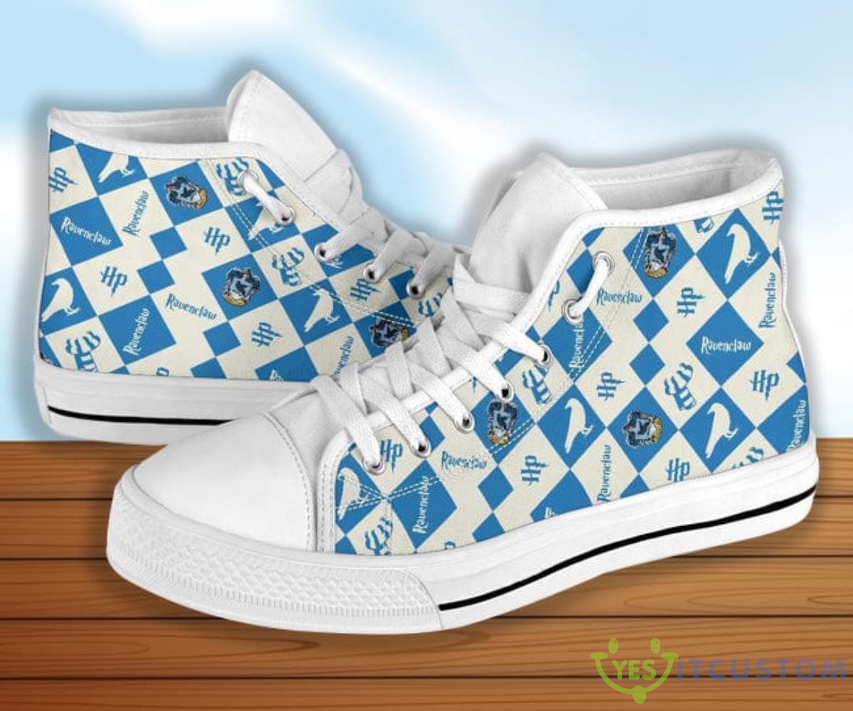 Harry Potter Ravenclaw Shoes High Top Pattern Sneakers 9 Harry Potter Ravenclaw Shoes High Top Pattern Sneakers Product Photo 3
