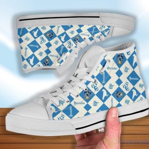 Harry Potter Ravenclaw Shoes High Top Pattern Sneakers 7 Harry Potter Ravenclaw Shoes High Top Pattern Sneakers Product Photo 4