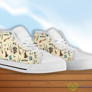 Harry Potter Shoes Pattern Hogwarts High Top Sneakers 5 Harry Potter Shoes Pattern Hogwarts High Top Sneakers Product Photo 2