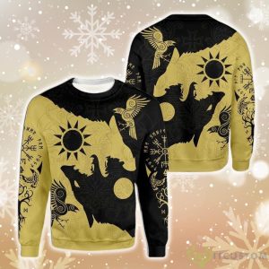Hati And Skoll Viking Ugly Christmas Sweater Product Photo 2