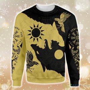 Hati And Skoll Viking Ugly Christmas Sweater Product Photo 1