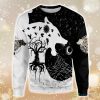 Hati Chases The Moon Viking Ugly Christmas Sweater Product Photo 1