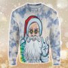 Hippie Santa Vsign Ugly Christmas Sweater Product Photo 1