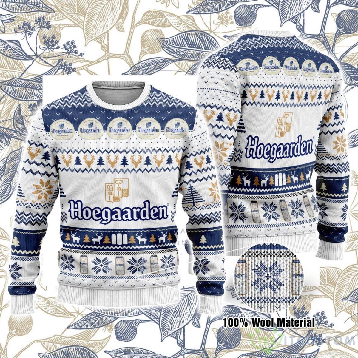 Hoegaarden Brewery Beer Ugly Christmas Sweater 3 Hoegaarden Brewery Beer Ugly Christmas Sweater - Hoegaarden Brewery Beer 3D Printed Ugly Christmas Sweatshirt_1