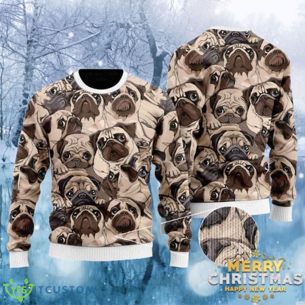 Holidays Puppy Dog Ugly Christmas Gift For Men And Women, Christmas Gift 3 Holidays Puppy Dog Ugly Christmas Gift For Men And Women, Christmas Gift Product Photo 1