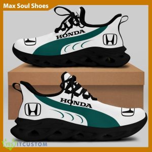Honda Racing Car Running Sneakers Showcase Max Soul Shoes For Men And Women - Honda Chunky Sneakers White Black Max Soul Shoes For Men And Women Photo 2