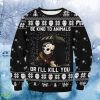 Horror Kind To Animals Christmas Ugly Sweater Gift For Men And Women Product Photo 1
