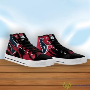 Houston Texans High Top Shoes Style Sneakers For Fans Product Photo 3