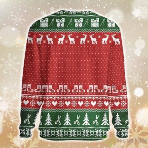 I Am A Crocheter Yarn Sewing Ugly Christmas Sweater - Ugly Christmas I Am A Crocheter Yarn Sewing EZ12 1310 All Over Print Sweatshirt_3
