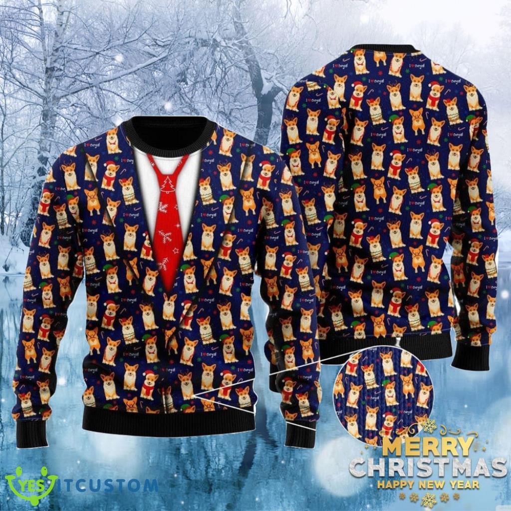 I Love Corgi Christmas Ugly Christmas Gift For Men And Women, Christmas Gift 3 I Love Corgi Christmas Ugly Christmas Gift For Men And Women, Christmas Gift Product Photo 1