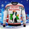I Regret Nothing Cat Christmas Ugly Christmas Sweater Style Gift For Men And Women Product Photo 1