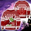 Indiana Hoosiers NCAA Grinch Hug Logo Ugly Christmas Sweater Special Christmas Gift For Fans Product Photo 1