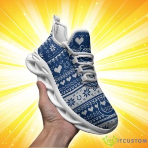 Indianapolis Colts Christmas Patterns Max Soul Shoes Product Photo 1