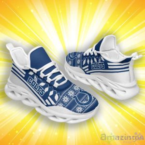 Indianapolis Colts Christmas Santa Claus Special Style Max Soul Shoes Product Photo 2