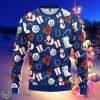 Indianapolis Colts Santa Claus Snowman Ugly Christmas Sweater Best Gift For Everyone Product Photo 1