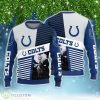 Indianapolis Colts Skull Pattern Limited Edition All Over Printed 3D Sweater Christmas Gift Product Photo 1