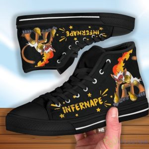 Infernape High Top Shoes Gift Idea 7 Infernape High Top Shoes Gift Idea Product Photo 4