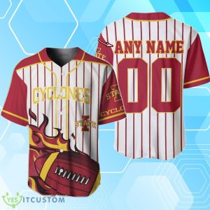 Iowa State Cyclones BaseBall Jersey Custom Number And Name Product Photo 1