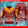 Iron Man Design Marvel Comics Ugly 3D Sweater For Christmas - Iron Man v1 Marvel Comics Knitted Sweater Photo 1