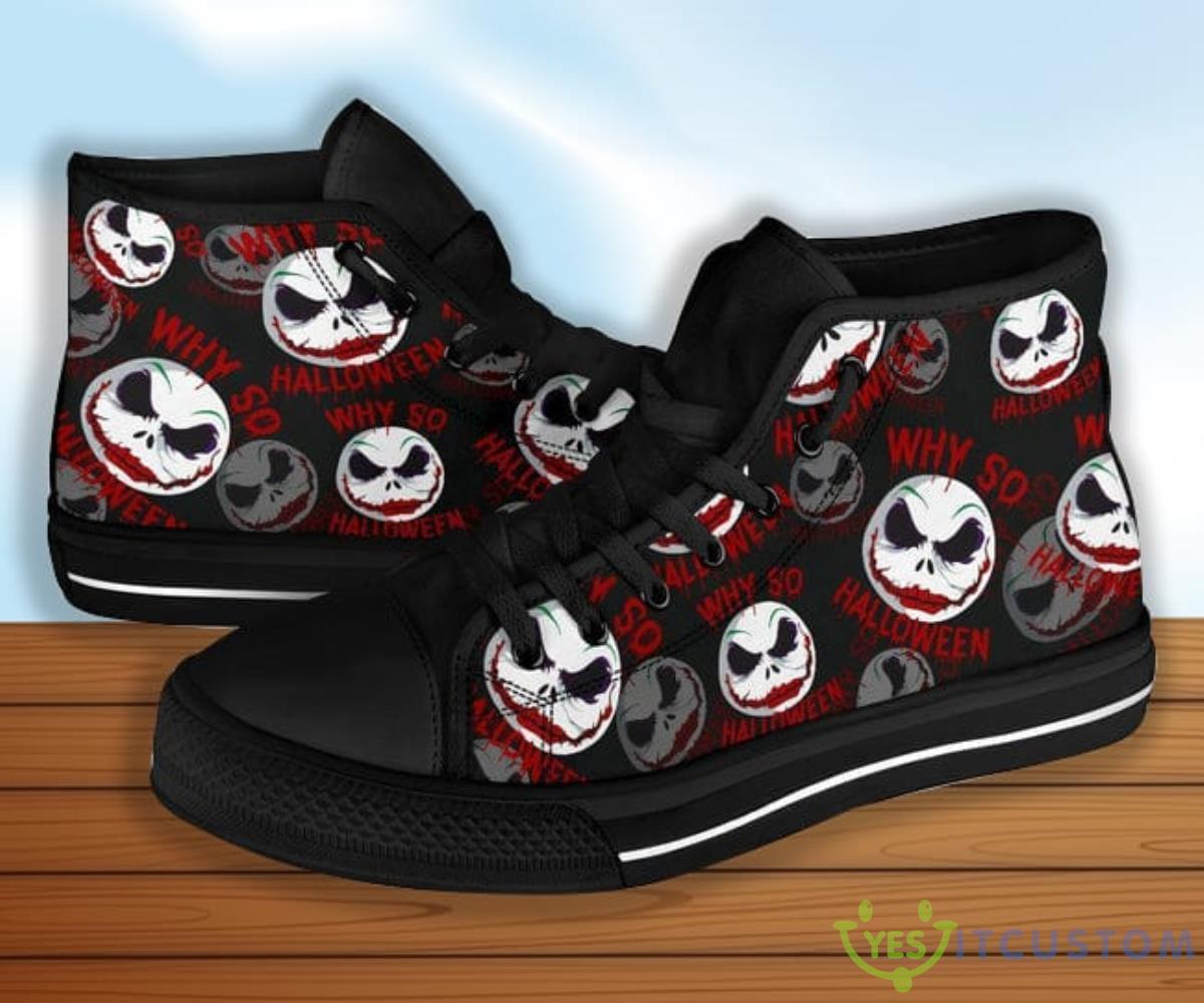 Jack Joker Face High Top Shoes Funny Mixed 8 Jack Joker Face High Top Shoes Funny Mixed Product Photo 1