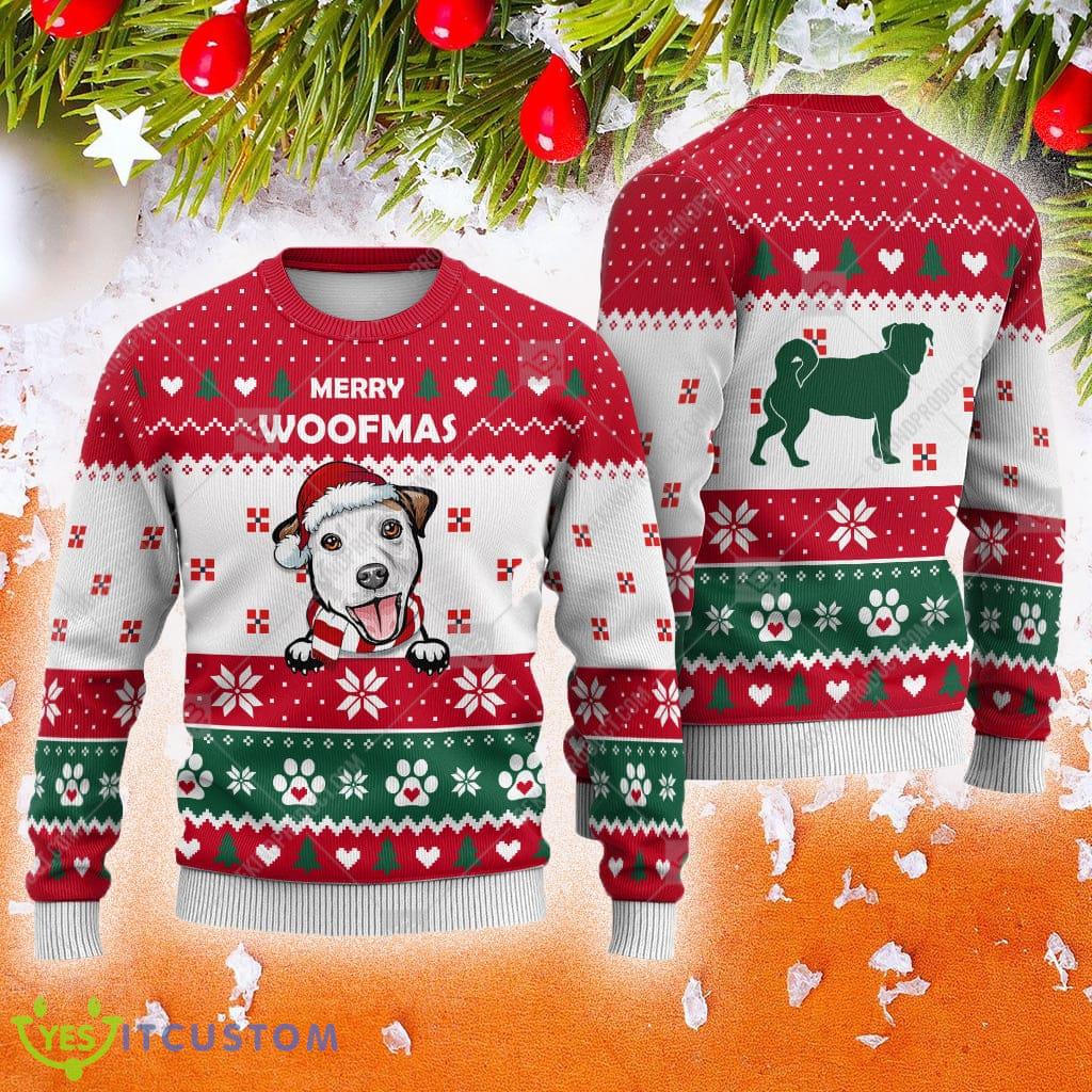 Jack Russell Dog Paw Heart Animal Joyful Ugly Sweater New For Family Holidays Christmas 3 Jack Russell Dog Paw Heart Animal Joyful Ugly Sweater New For Family Holidays Christmas - Jack Russell Dog Paw Heart Animal Joyful Ugly Sweater New For Family Holidays Christmas