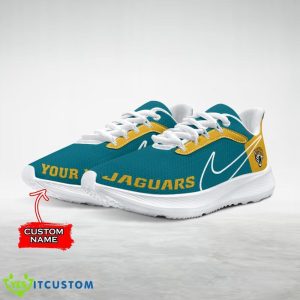 Jacksonville Jaguars NFL Custom Name Mesh Running Shoes New Gift Fans For Men And Women Sports Sneakers - Jacksonville Jaguars NFL Custom Name Mesh Running Shoes_2