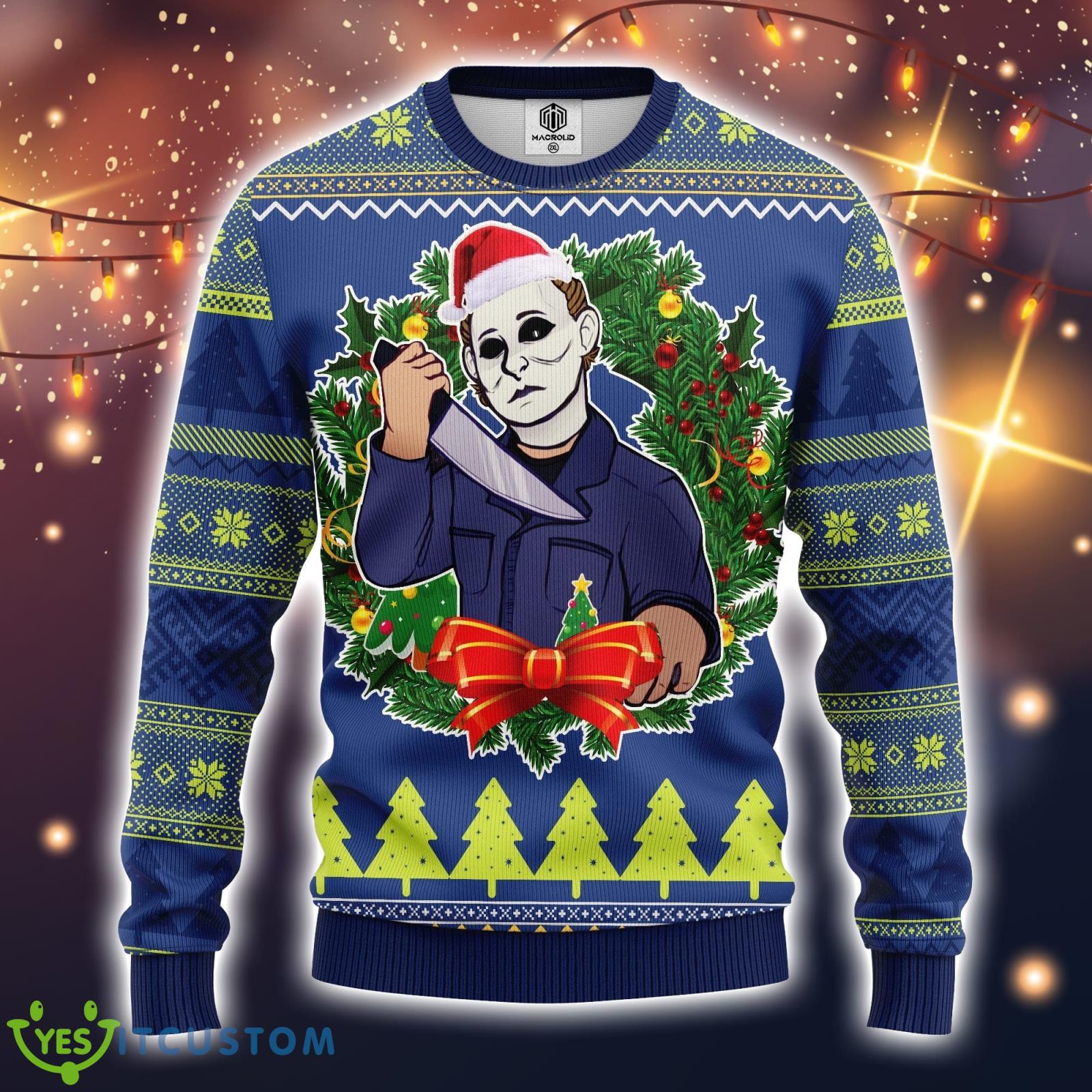 Jason Ugly Christmas Sweater Amazing Gift Family Christmas Gift 5 Jason Ugly Christmas Sweater Amazing Gift Family Christmas Gift Product Photo 1