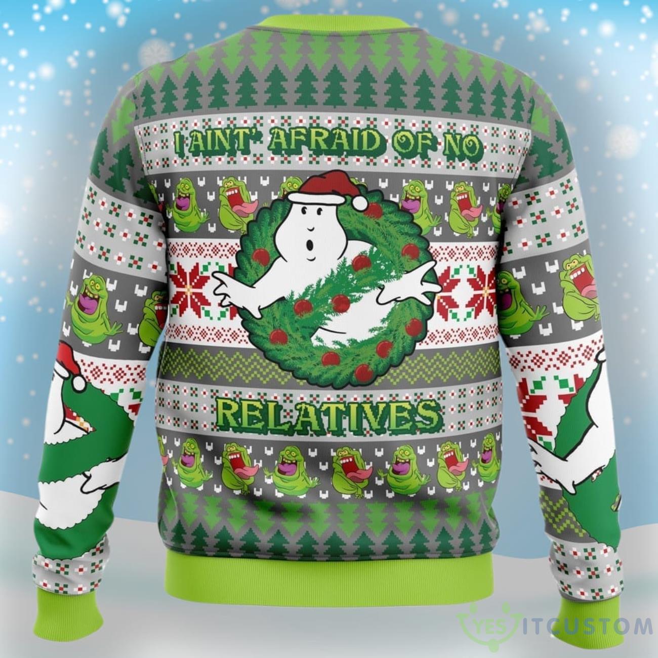 Jinglebusters Ghostbusters Casual Ugly Christmas Sweater 6 Jinglebusters Ghostbusters Casual Ugly Christmas Sweater Product Photo 2