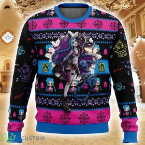 Jinx League of Legends 3D Ugly Christmas Sweater Christmas Gift Holiday Gift For Family Product Photo 1