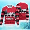 Kansas City Chiefs Christmas Reindeers Pattern Limited Edition Ugly Sweater Product Photo 1