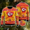 Kansas City Chiefs Football Team Logo Custom Name Personalized Ugly Christmas Sweater Christmas Gift For Big Fans Product Photo 1
