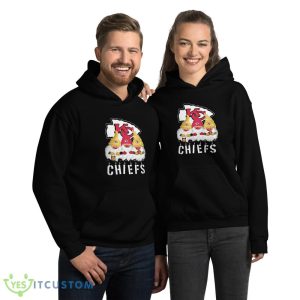 Kansas City Chiefs Gnomies Christmas Limited Edition T Shirt, Christmas Sweatshirt - 18500 Unisex Heavy Blend Hooded Sweatshirt