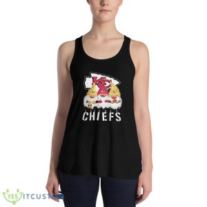 Kansas City Chiefs Gnomies Christmas Limited Edition T Shirt, Christmas Sweatshirt - 8800 Women's Flowy Racerback Tank