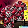 Kansas City Chiefs Halloween Pumpkin Skull 3D Hawaiian Shirt For Fans Gift Christmas - Kansas City Chiefs Halloween Aloha Hawaii Shirt Trending For This Season_1