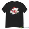 Kansas City Chiefs Santa Hat Christmas Light Shirt - G500 Men’s Classic T-Shirt