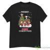 Kansas City Chiefs Snoopy Family Christmas Shirt Holiday Gift - G500 Men’s Classic T-Shirt