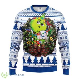 Kansas City Royals Grinch Hug Christmas Ugly Sweater Product Photo 1