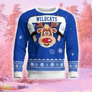 Kentucky Wildcats Funny Ugly Christmas Sweater Gift For Men And Women Gift Holidays - Kentucky Wildcats Funny Christmas Sweatshirt_2