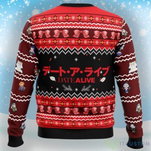 Kurumi Tokisaki Date A Live Casual Ugly Christmas Sweater 3 Kurumi Tokisaki Date A Live Casual Ugly Christmas Sweater Product Photo 2