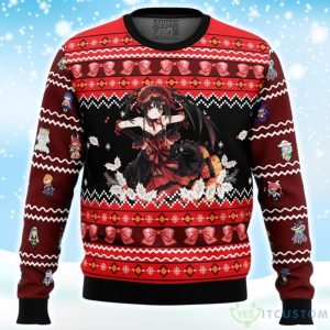 Kurumi Tokisaki Date A Live Casual Ugly Christmas Sweater Product Photo 1