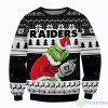 Las Vegas Raiders Grinch Football Ugly Christmas Sweater Xmas 3D Printed Christmas Sweater Gift Product Photo 1