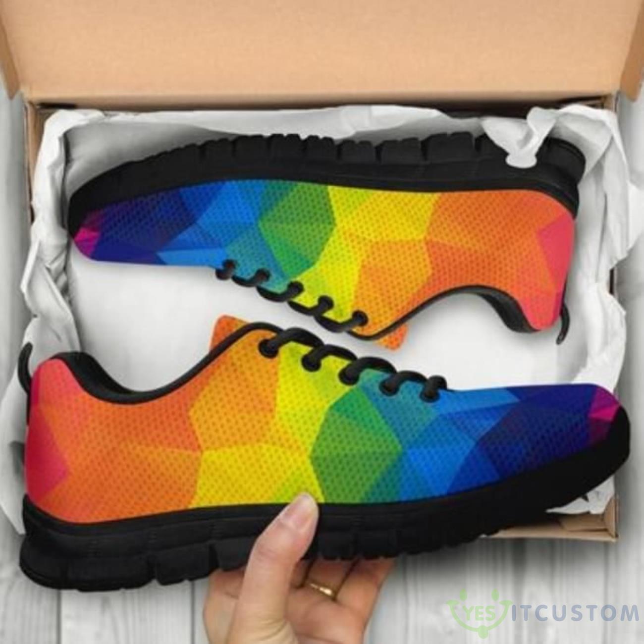 LGBT Rainbow Casual Running Sneakers 7 LGBT Rainbow Casual Running Sneakers Product Photo 1