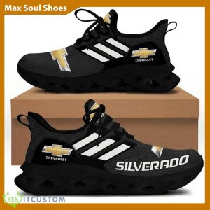 LIMITED CHEVROLET SILVERADO Racing Car Running Sneakers Urban Max Soul Shoes For Men And Women - LIMITED CHEVROLET SILVERADO Chunky Sneakers White Black Max Soul Shoes For Men And Women Photo 2
