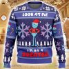 Look at Me Mr. Meeseeks 3D Ugly Christmas Sweater Christmas Gift Holiday Gift For Family Product Photo 1