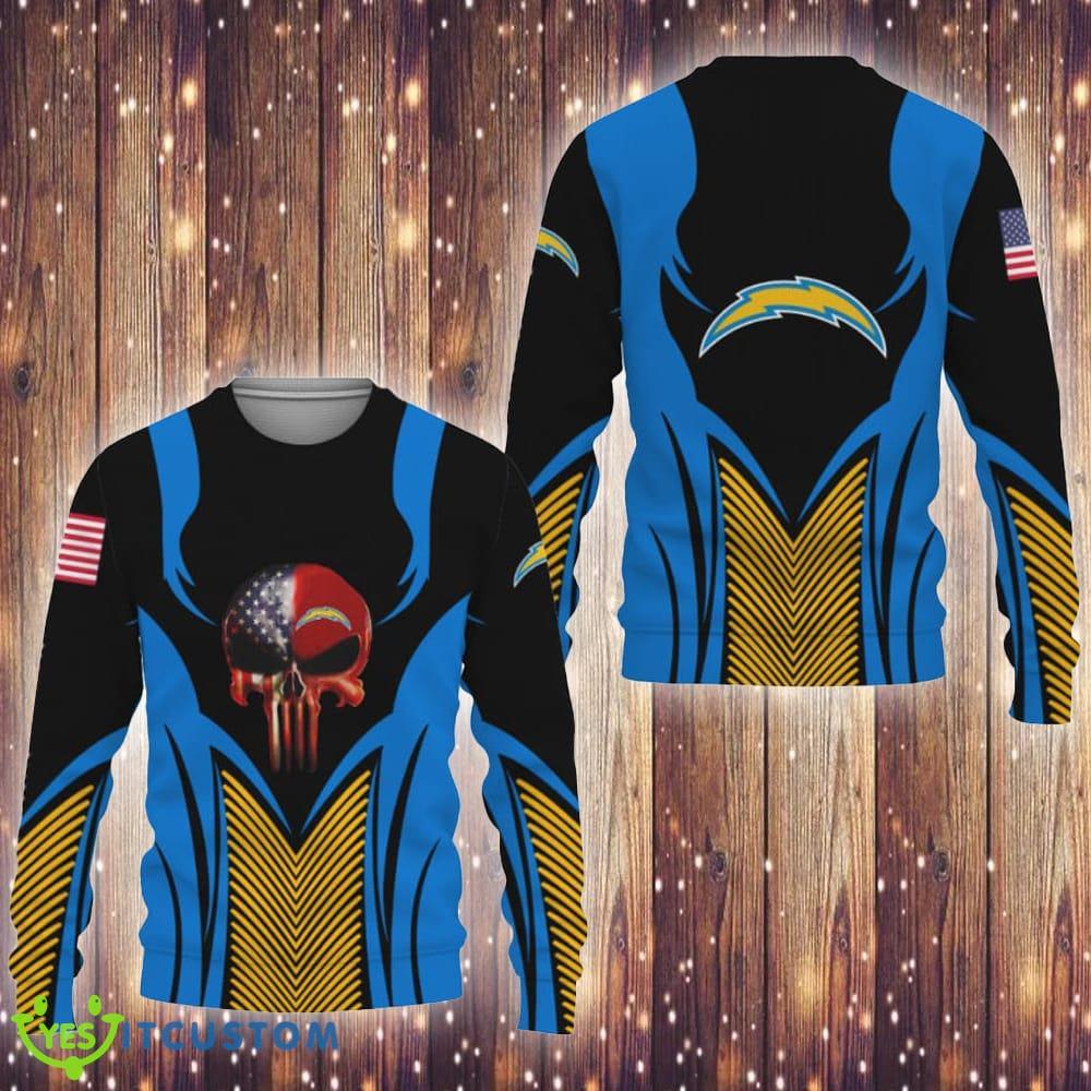 Los Angeles Chargers Champion American Football Sport Team Knitted Christmas Sweater 3 Los Angeles Chargers Champion American Football Sport Team Knitted Christmas Sweater - Los Angeles Chargers Champion American Football Sport Team Knitted Christmas Sweater